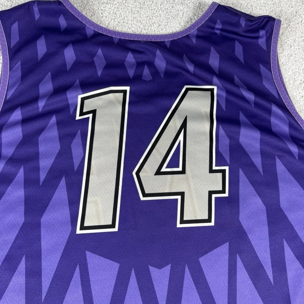 UNI Panthers Northern Iowa Reversible Practice Basketball Jersey ~ Adult XXL #14